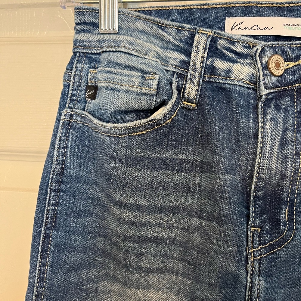 KanCan Maurice’s Medium Blue Women's Jeans Slight Flare Size 25 - Picture 3 of 7
